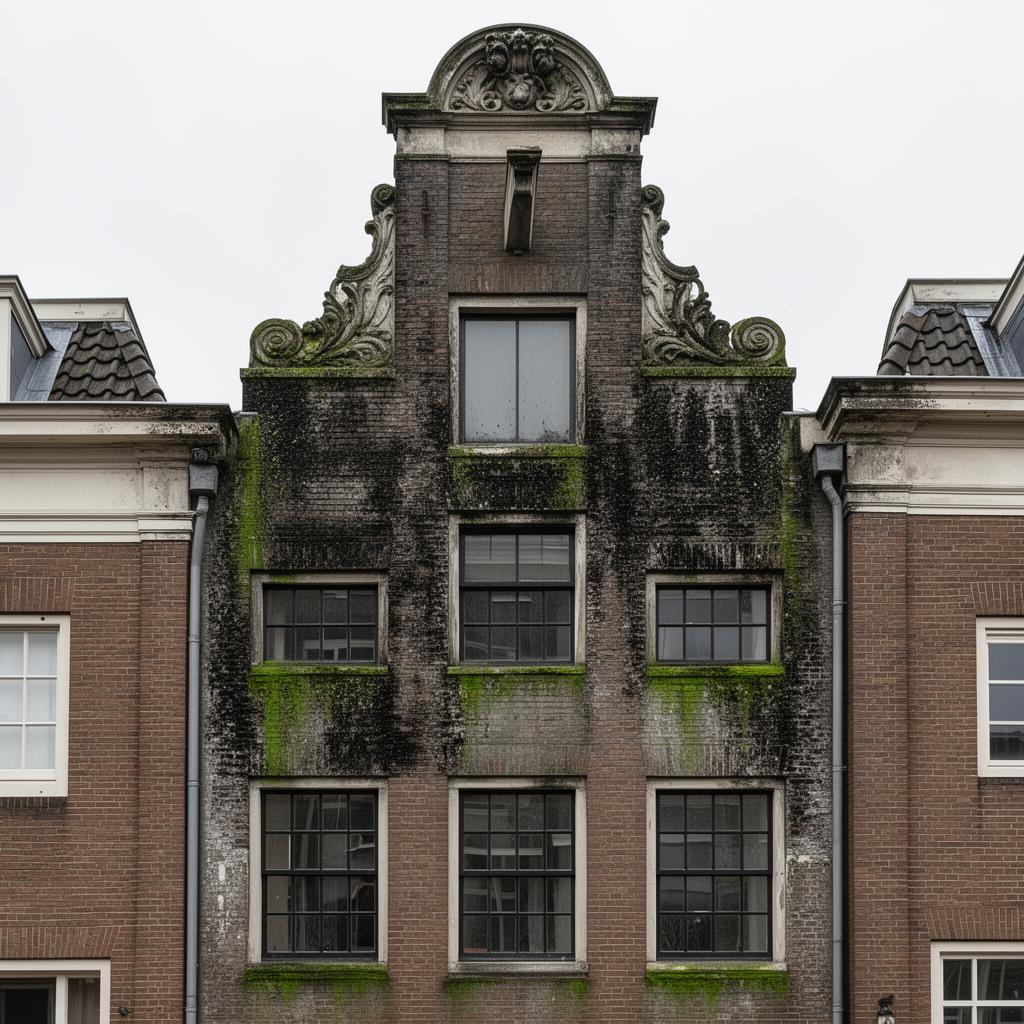 Voor: Gevelreiniging Grachtenpand